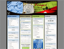 Tablet Screenshot of frogos.org.pl